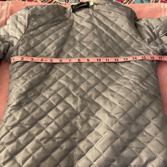 Faux Fur Jacket. Pink Color size S - Picture 2 of 10